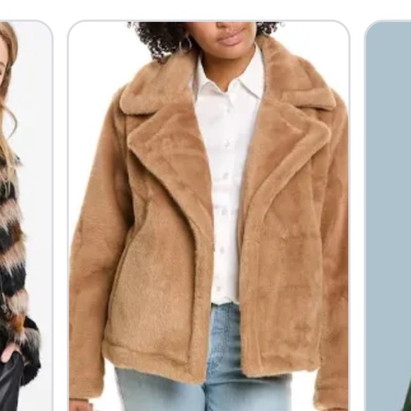 Jackets & Blazers - French connection short fur coat
